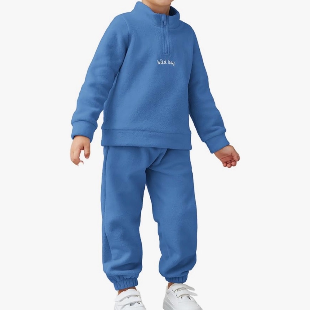 Wild Boy Blue Kids Jogger Set